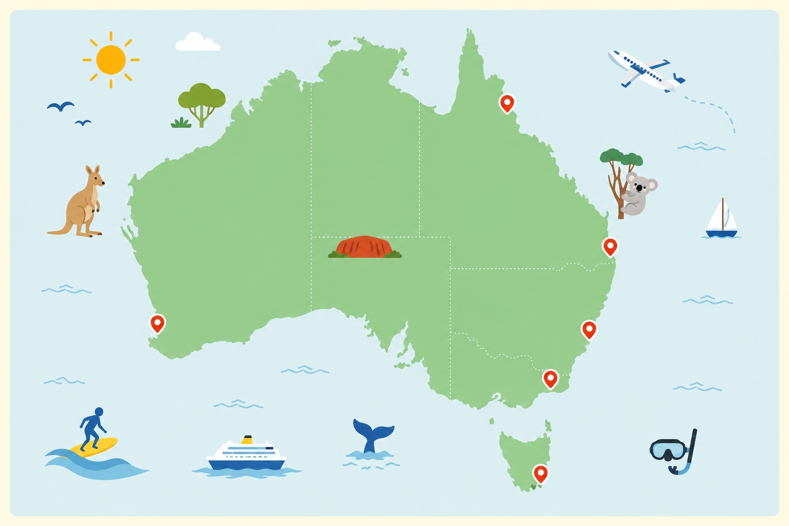 Australia map